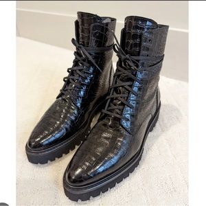 Freda Salvador combat boots